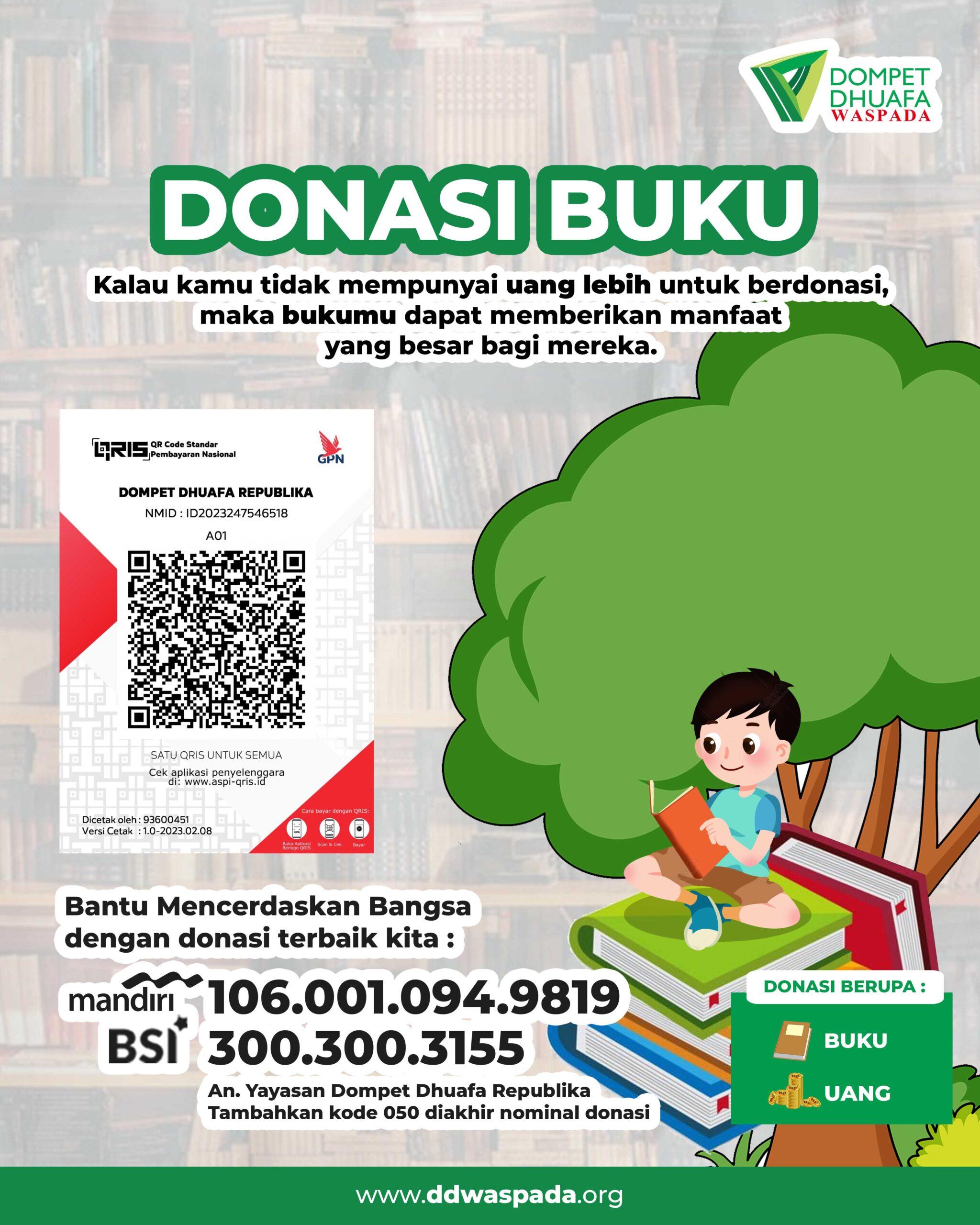 Donasi Buku, Biarkan Manfaat Buku Mengalir Kepada Mereka yang Membutuhkan