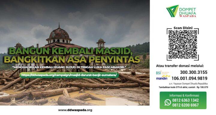 Masjid Darurat Banjir Sumatera