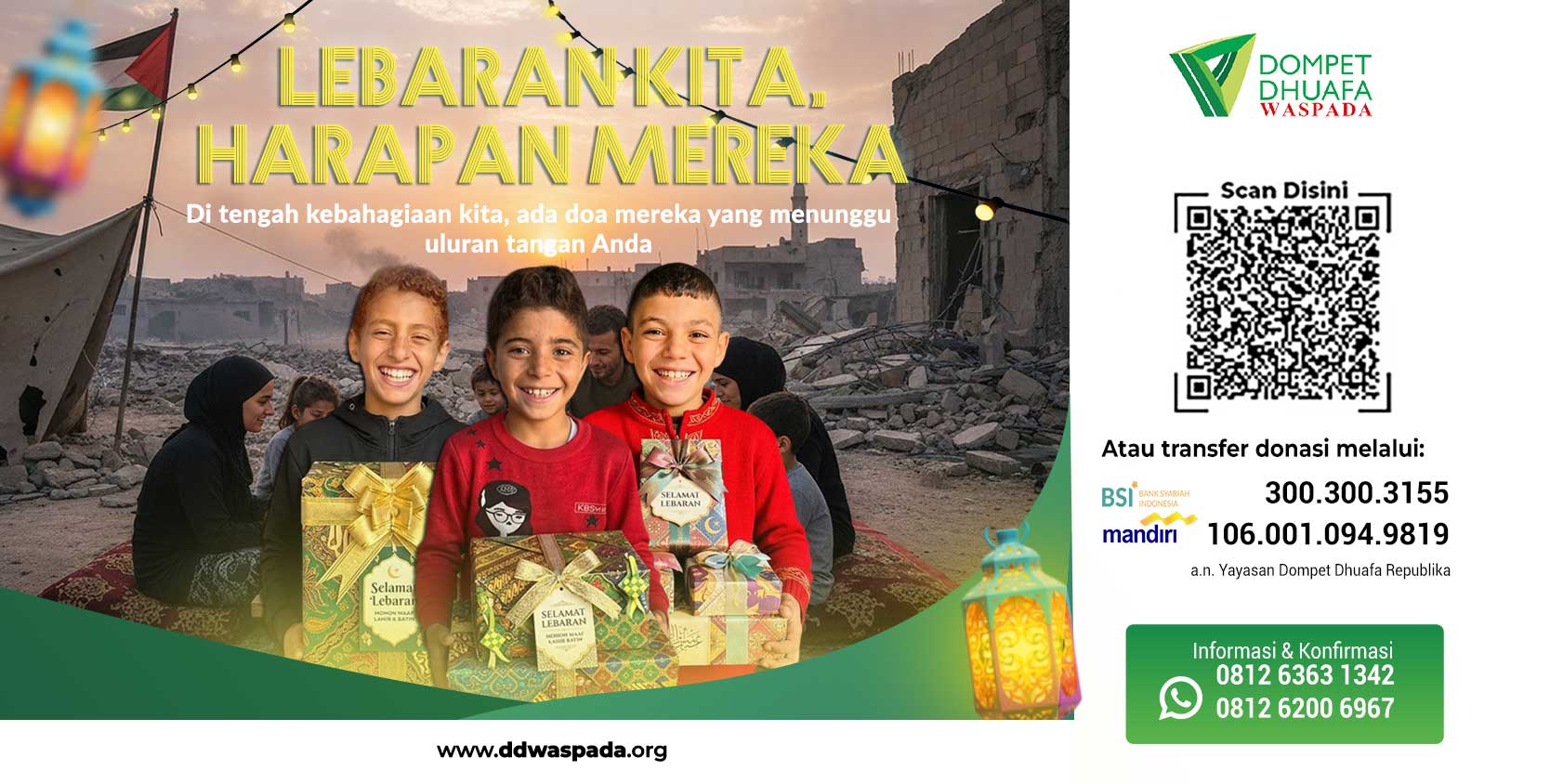 Lebaran untuk Palestina