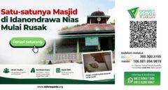 Bantu Renovasi Masjid Taqwa Idanondrawa